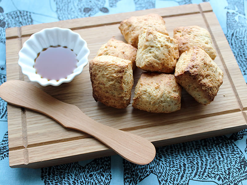 ローズマリーのホットビスケット