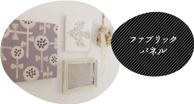 ファブリックパネル